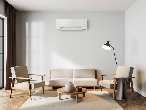 A modern living room with scandi furniture